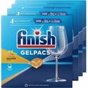 Finish All-n-1 Detergent Gelpacs - For Multipurpose - 1.3 fl oz (0 quart) - Orange Scent - Orange - 54/Box - 4 / Carton