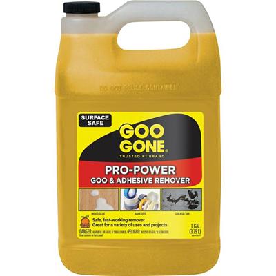 Goo Gone 1-Gallon Pro-Power Goo Remover - 128 fl oz (4 quart) - Citrus Scent - Fast Acting - Orange - 1 Each