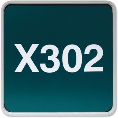 Xstamper Designer Framed Wall/Door Sign - 6" Holding Width x 6" Holding Height - Square Shape - Wall, Door - Rounded Corner - Plastic - Gray - 1 Each