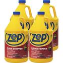 Zep Heavy-Duty Floor Stripper - Concentrate - 128 fl oz (4 quart) - Heavy Duty, Fast Acting - Blue - 4 / Carton