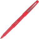Integra Medium-point Pen - Medium Pen Point - Red Ink - Water Based - Red Barrel - Resin Tip - 1 Dozen