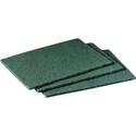 Scotch-Brite Scrubbing Pads - 6" Width x 9" Length - 20/Pack - 3 / Carton - Synthetic - Green
