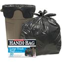 Berry Handi-Bag Wastebasket Bags - Medium Size - 30 gal Capacity - 36" Length x 29" Width x 0.70 mil (18 Micron) Thickness - Black - Hexene Resin - Home, Office - 60/Box - 6 / Carton