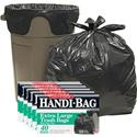 Berry Handi-Bag Wastebasket Bags - Medium Size - 33 gal Capacity - 40" Length x 32" Width x 0.70 mil (18 Micron) Thickness - 40/Box - 6 / Carton