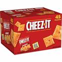 Cheez-It Cheez-It Baked Snack Crackers - Low Fat - Cheese - 1 Serving Pouch - 1.50 oz Bag - 45 / Carton