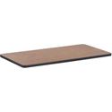 Lorell Classroom Activity Tabletop - High Pressure Laminate (HPL), Medium Oak Rectangle Top - 24" Table Top Width x 48" Table Top Depth x 1.13" Table Top Thickness - Assembly Required - 1 Each
