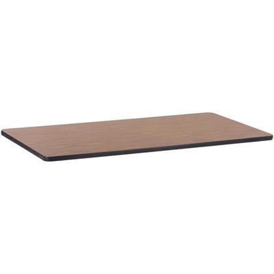 Lorell Classroom Activity Tabletop - High Pressure Laminate (HPL), Medium Oak Rectangle Top - 30" Table Top Width x 60" Table Top Depth x 1.13" Table Top Thickness - Assembly Required - 1 Each