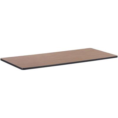 Lorell Classroom Activity Tabletop - High Pressure Laminate (HPL), Medium Oak Rectangle Top - 30" Table Top Width x 72" Table Top Depth x 1.13" Table Top Thickness - Assembly Required - 1 Each