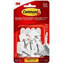 Command Small Wire Hooks Value Pack - 8 oz (226.8 g) Capacity - for Utensil - White - 1 Pack