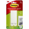 Command Large Picture Hanging Strips - 3.62" Length - White - 2/Set - 1 Pack
