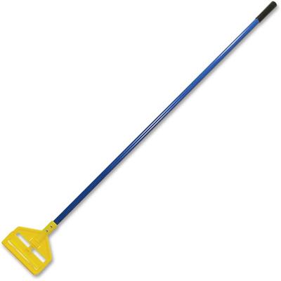 Rubbermaid Commercial Invader Wet Mop Fiberglass Handle - 60" Length - Blue - Fiberglass - 12 / Carton