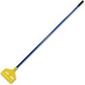 Rubbermaid Commercial Invader Wet Mop Fiberglass Handle - 60" Length - Blue - Fiberglass - 12 / Carton