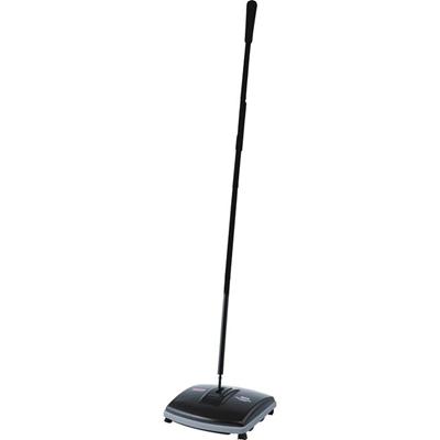 Rubbermaid Commercial Floor/Carpet Sweeper - 6.50" Brush Face - 9.5" Overall Length - Plastic Handle - Gray - 4 / Carton