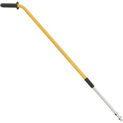 Rubbermaid Commercial Quick Connect Ergo Adjust Handle - 72" Length - Yellow - Aluminum - 6 / Carton