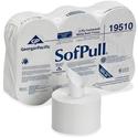 SofPull Centerpull High-Capacity Toilet Paper - 2 Ply - 5.25" Width x 8.40" Length - 1000 Sheets/Roll - 8.10" Roll Diameter - White - 6 / Carton