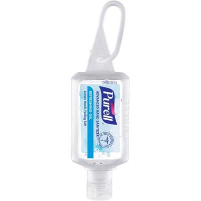 PURELL&reg; Advanced Hand Sanitizer Gel - 1 fl oz - Flip Top Bottle Dispenser - Kill Germs - Hand, Skin - Moisturizing - Clear - 36 / Carton