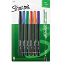 Sharpie Fine Point Pens - Fine Pen Point - Assorted Ink - 6 / Pack
