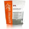 2XL Advantage Sanitizing Wipes - 6" Width x 8" Length - White - 900/Roll - 1 Roll