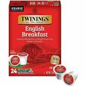Twinings of London English Breakfast Black Tea K-Cup - Black Tea - 24 / Box