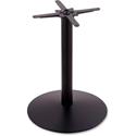 Holland Bar Stools Outdoor Table Base OD214 - Black, Epoxy Base - 22" Height - Assembly Required - 1 Each