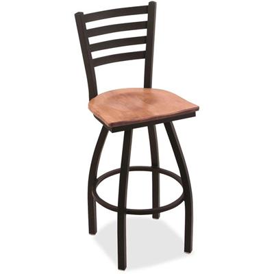 Holland Bar Stools Sitting Stool - Medium Maple Seat Color - Black Frame Color - 1 Each