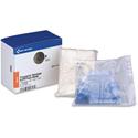 First Aid Only Triangular Bandage/CPR Face Shield - Blue - 1 Each