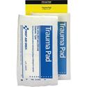 First Aid Only SmartCompliance Refill Trauma Pads - 2 - 5" Width x 9" Length - White, Blue - 1 Pack