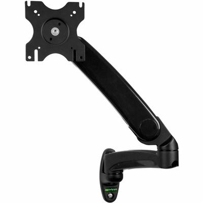 StarTech.com ARMPIVWALL Mounting Arm for Monitor, TV, Curved Screen Display - Black - Height Adjustable - 1 Display(s) Supported - 34" Screen Support - 19.90 lb Load Capacity - 75 x 75, 100 x 100 - 1 Each
