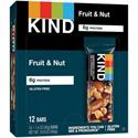 KIND Fruit and Nut Bar - Individually Wrapped, Non-GMO, Gluten-free, Dairy-free, Cholesterol-free, Fat-free, Sulfur dioxide-free - Fruit & Nut - 1.40 oz - 12 / Box