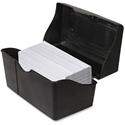 Advantus Index Card Holder - Plastic - Black - 1 Each