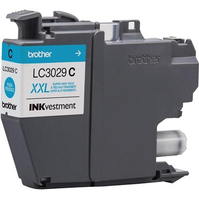 Brother INKvestment LC3029C Original Inkjet Ink Cartridge - Cyan - 1 Each - Inkjet - Super High Yield - Cyan
