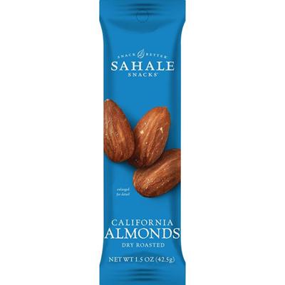 Sahale Snacks California Almonds Dry Roasted Snack Mix - Non-GMO, Gluten-free - Almond - 1.50 oz - 18 / Carton