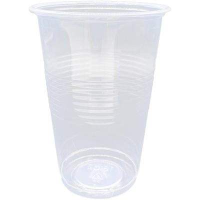 Genuine Joe 16 oz Transparent Beverage Cups - 16 fl oz - Clear - Plastic - Beverage - 50/Bag - 20 / Carton