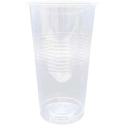 Genuine Joe 20 oz Transparent Beverage Cups - 20 fl oz - Clear - Plastic - Beverage, Picnic, Company, Event - 50/Bag - 12 / Carton