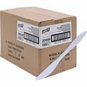 Genuine Joe Individually Wrapped Knife - 1 Piece(s) - Knife - 1 x Knife - Disposable - White - 1 Carton