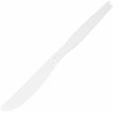 Genuine Joe Heavyweight Disposable Knives - 1 Piece(s) - Knife - 1 x Knife - Disposable - White - 1 Carton