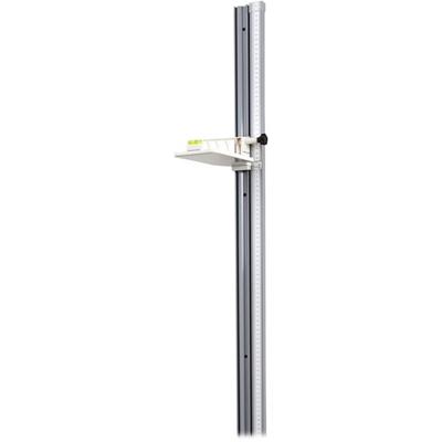 Health o Meter Wall-Mounted Height Rod - 55.5" Length x 5" Width - 1/16 Graduations - Imperial, Metric Measuring System - 1 Each