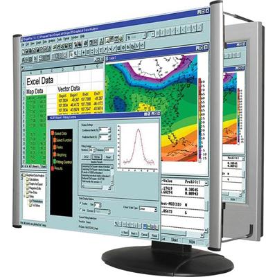 Kantek MaxView Monitor Magnifier - x 24" Length - Overall Size 14.3" Height x 7" Width