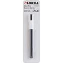 Lorell Dry/Wet-Erase Marker - White Ink - 1 Each