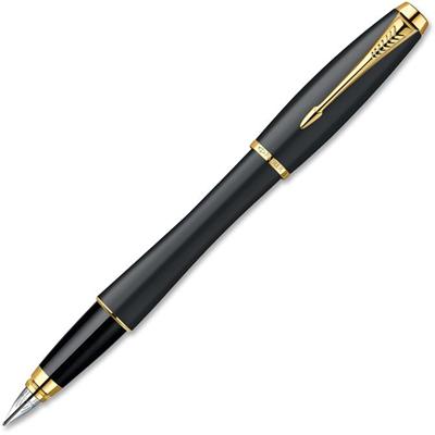 Parker Urban Fountain Pen - Fine Pen Point - Refillable - Black Ink - 1 Each