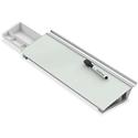 Quartet Glass Dry-Erase Desktop Computer Pad - 18" (1.5 ft) Width x 6" (0.5 ft) Height - White Glass Surface - Rectangle - Horizontal - 1 Each