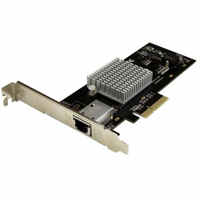 StarTech.com 1-Port 10G Ethernet Network Card - PCI Express - Intel X550-AT Chip - PCI Express 2.0 x4 - 10 Gbit/s Data Transfer Rate - Intel X550AT - 1 Port(s) - 1 - Twisted Pair - 10GBase-T - Plug-in Card