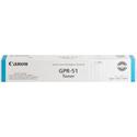 Canon GPR-51 Original Laser Toner Cartridge - Cyan - 1 Each - 21500 Pages