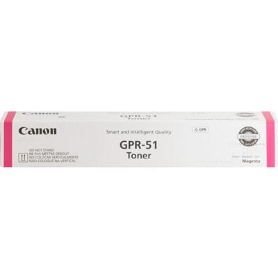 Canon GPR-51 Original Laser Toner Cartridge - Magenta - 1 Each - 21500 Pages