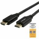 StarTech.com Premium High Speed HDMI Cable with Ethernet - 4K 60Hz - 1 m (3 ft) - 3.30 ft HDMI Video Cable for Audio/Video Device, Home Theater System, Monitor, TV, Digital Signage Player, Computer, Notebook, Desktop Computer, Workstation, Projector 