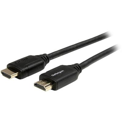 StarTech.com Premium High Speed HDMI Cable with Ethernet - 4K 60Hz - 3 m (10 ft) - 10 ft HDMI Video Cable for Audio/Video Device, Home Theater System - First End: 1 x 19-pin HDMI 2.0 Digital Audio/Video - Male - Second End: 1 x 19-pin HDMI 2.0 Digita