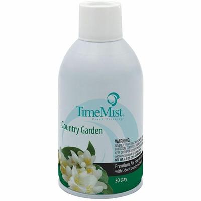 TimeMist Metered 30-Day Country Garden Scent Refill - Spray - 6000 ft³ - 6.6 fl oz (0.2 quart) - Country Garden - 30 Day - Long Lasting, Odor Neutralizer - 1 Each