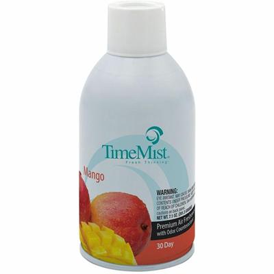 TimeMist Metered 30-Day Mango Scent Refill - Spray - 6000 ft³ - 6.6 fl oz (0.2 quart) - Mango - 30 Day - Long Lasting, Odor Neutralizer - 1 Each