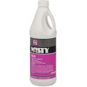 MISTY Halt Liquid Drain Opener - Ready-To-Use/Concentrate - 32 fl oz (1 quart) - Water Soluble - Clear, Red - 12 / Carton