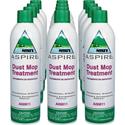 MISTY Aspire Dust Mop Treatment - For Multipurpose - Aerosol - 16 fl oz (0.5 quart) - Lemon, Citrus Scent - VOC-free, No-wax, Water Based, Non-flammable, Silicon-free - Clear, White - 12 / Carton